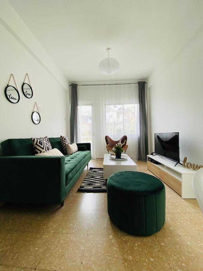 Boho-Chic One Bedroom Flat In Engomi Екстер'єр фото