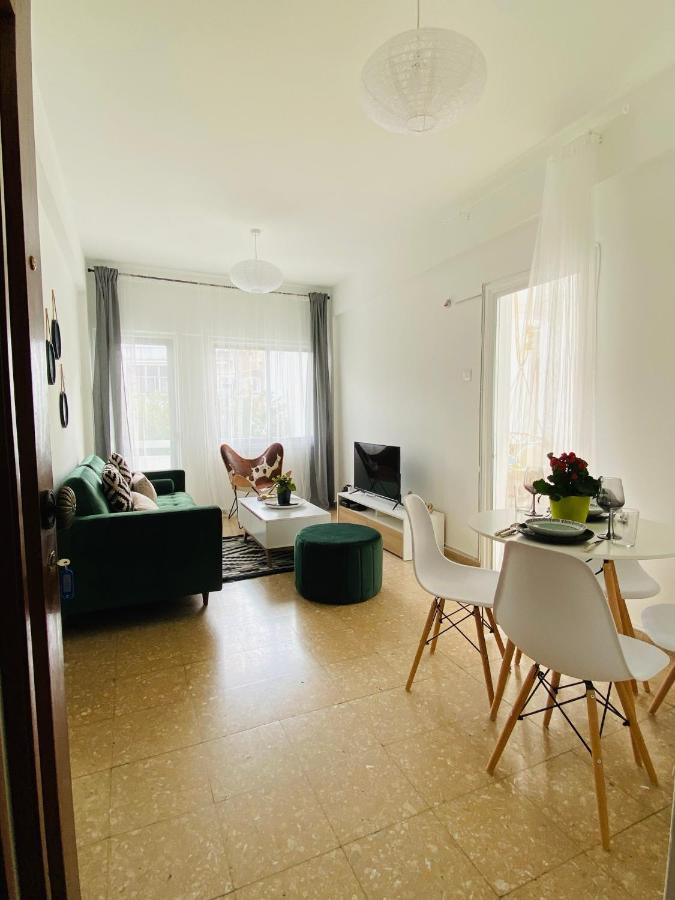 Boho-Chic One Bedroom Flat In Engomi Екстер'єр фото